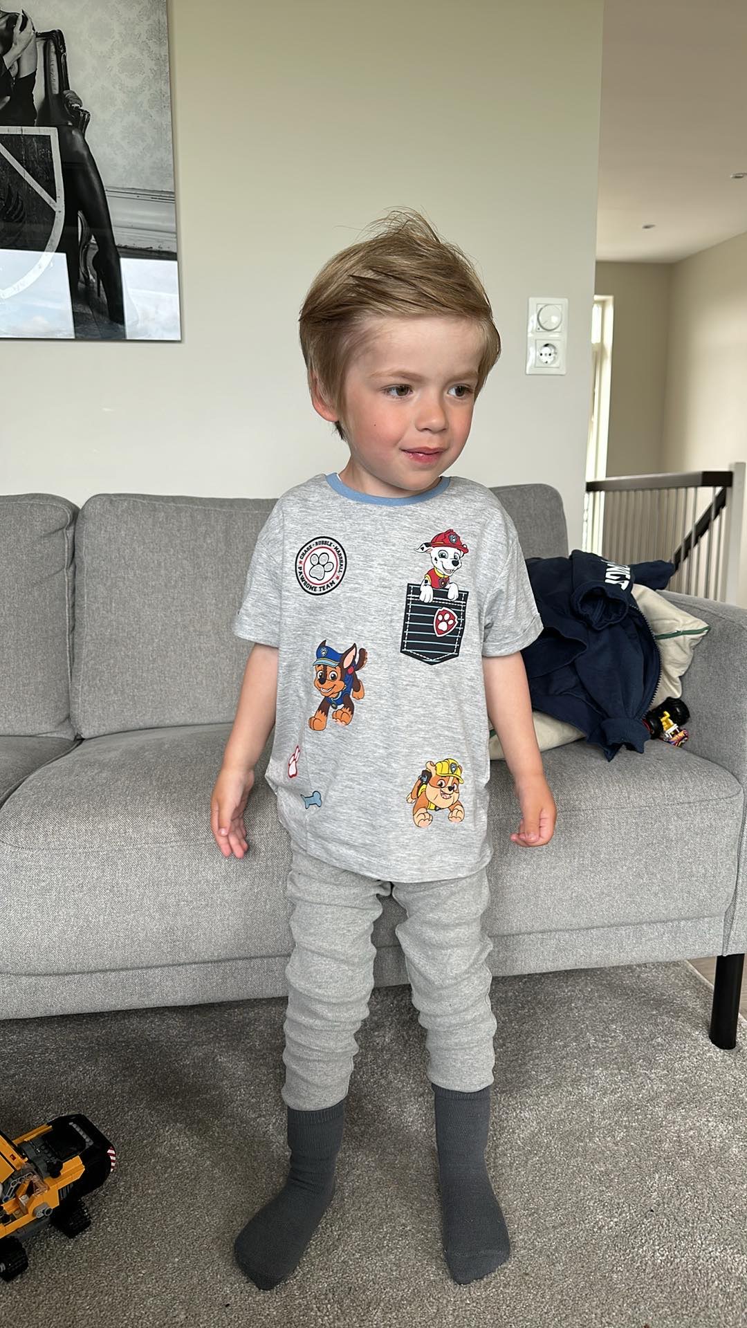 Noah in pyjamas